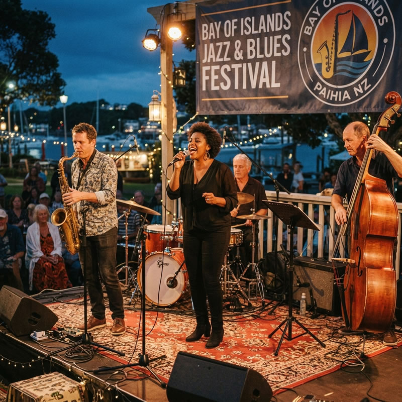 Blues and Jazz Music Tour New Zealand 2027